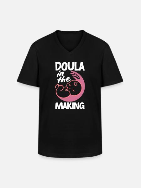 Doula Gift Doula Doulas - Men's V-Neck T-Shirt - black