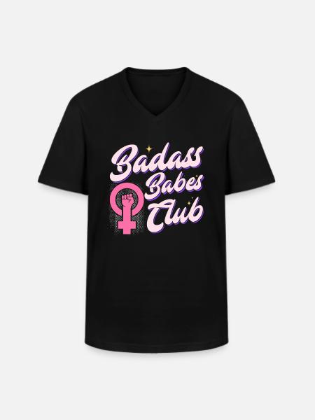 Feminist Women's Rights Female - Men's V-Neck T-Shirt - black