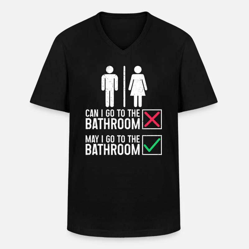 Englischlehrerin Englischlehrer Schule - Männer-T-Shirt mit V-Ausschnitt - Schwarz