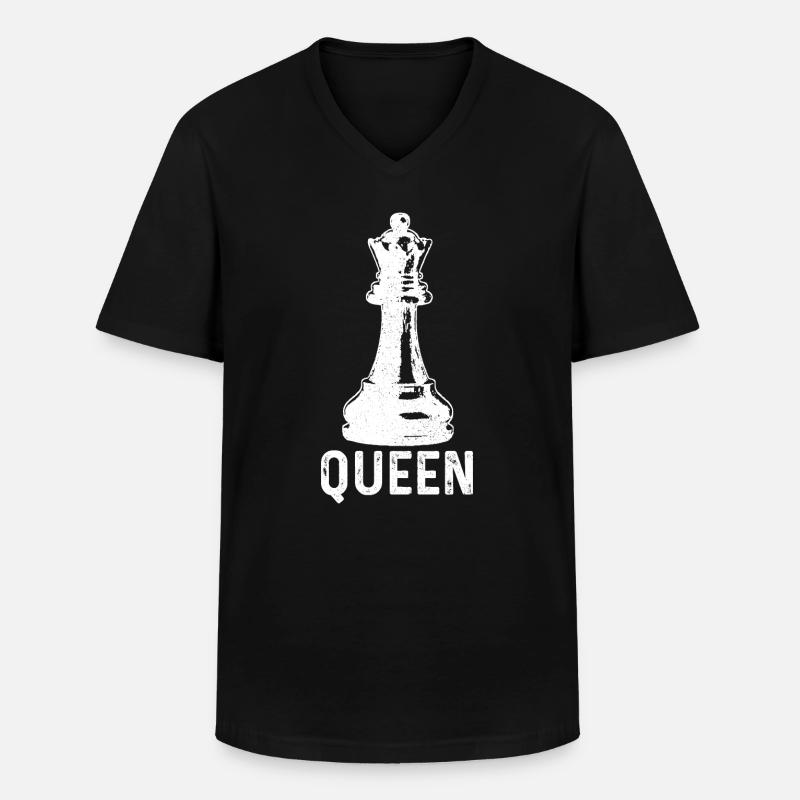 Chess Chess Player Gift - Men's V-Neck T-Shirt - black