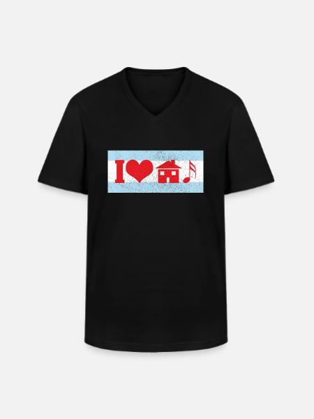 Chicago Illinois Souvenir Gift - Men's V-Neck T-Shirt - black