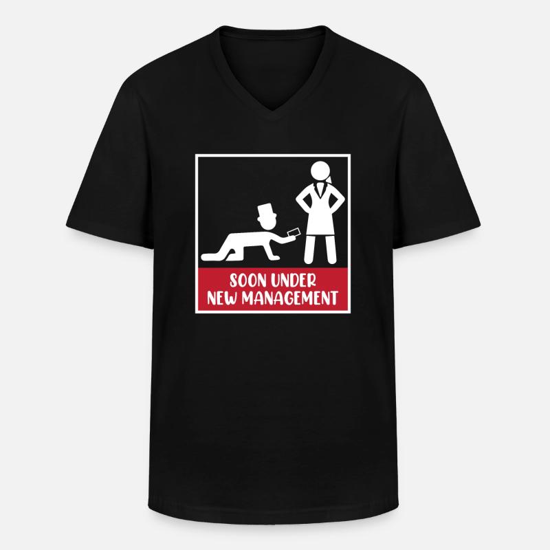 Ehemann Bräutigam Junggesellenabschied - Männer-T-Shirt mit V-Ausschnitt - Schwarz