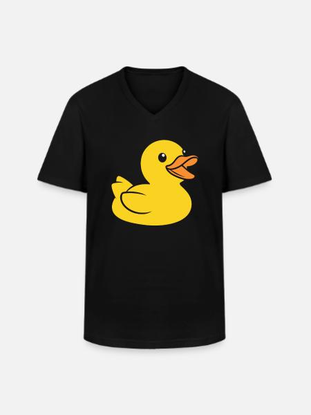 Small carnard - Men's V-Neck T-Shirt - black