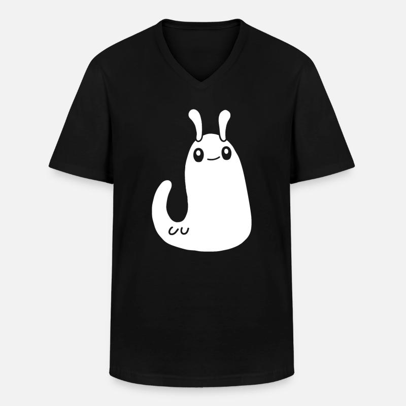 Limmace 13 - Männer-T-Shirt mit V-Ausschnitt - Schwarz