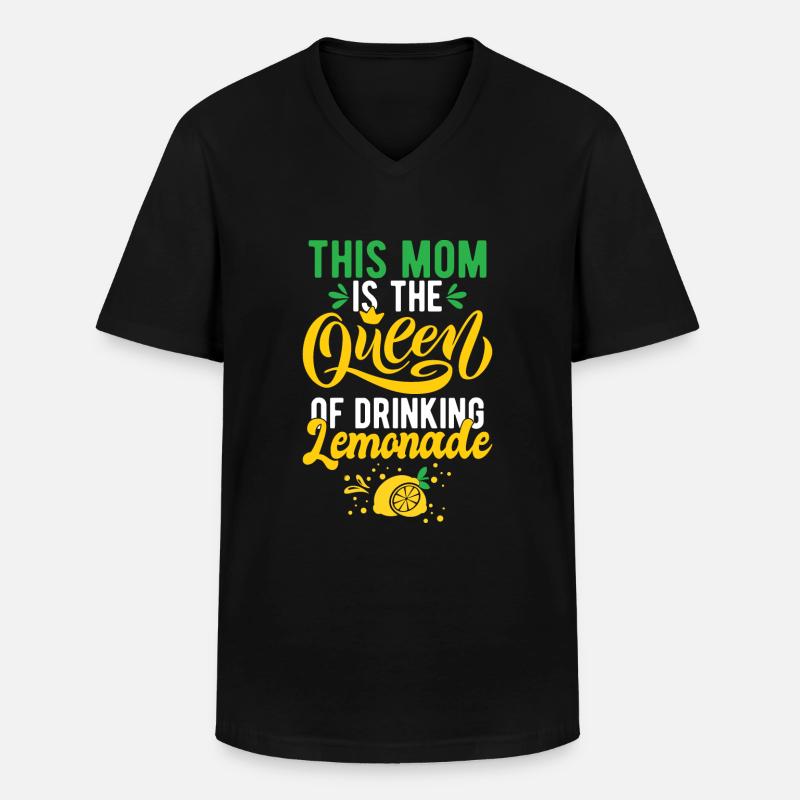 Limonade-Geschenk-Ideen - Männer-T-Shirt mit V-Ausschnitt - Schwarz