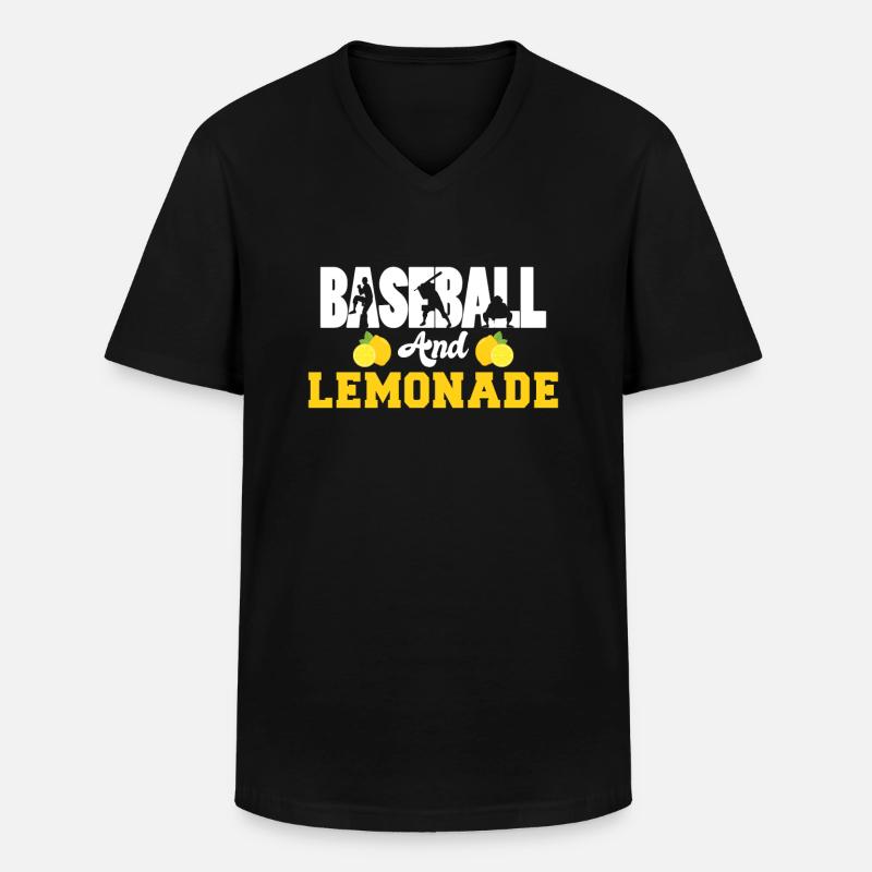 Limonade-Geschenk-Ideen - Männer-T-Shirt mit V-Ausschnitt - Schwarz