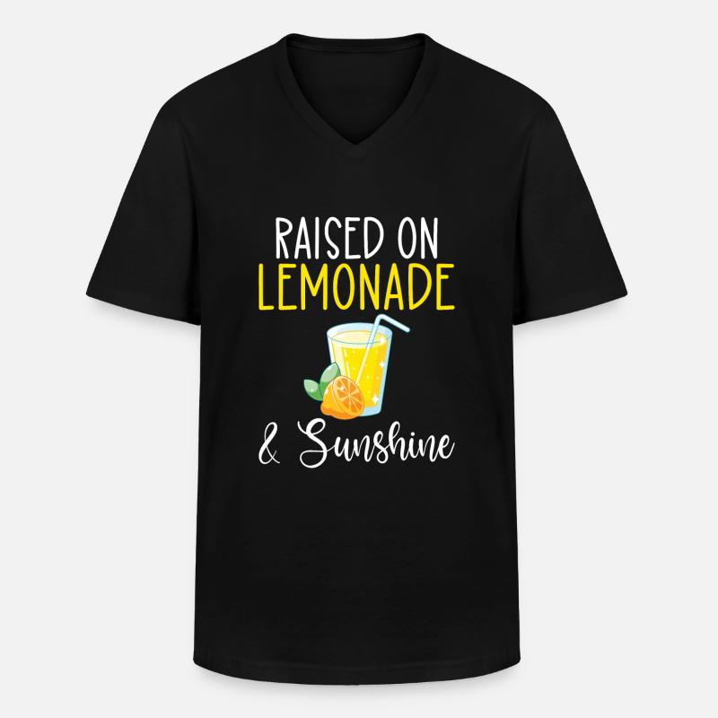 Limonade-Geschenk-Ideen - Männer-T-Shirt mit V-Ausschnitt - Schwarz