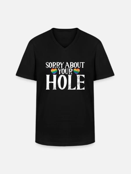 Gay Gifts - Men's V-Neck T-Shirt - black