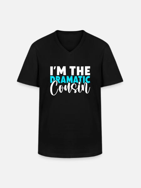 Cousin Gifts - Men's V-Neck T-Shirt - black