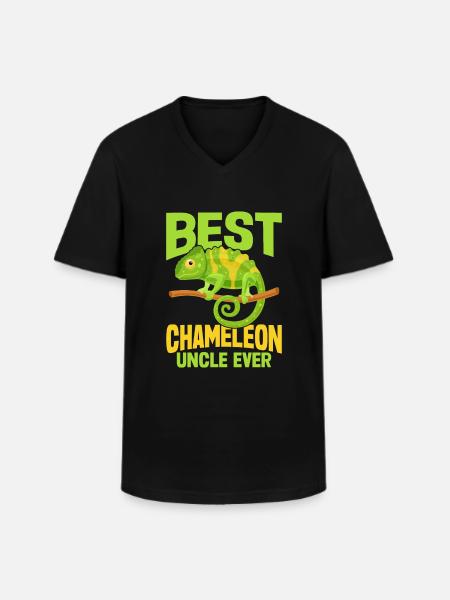 Chameleon Gifts - Men's V-Neck T-Shirt - black
