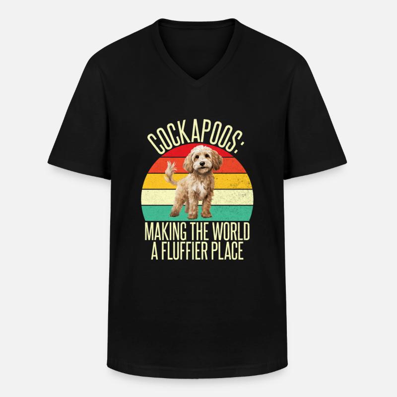 Cockapoo Gifts - Men's V-Neck T-Shirt - black