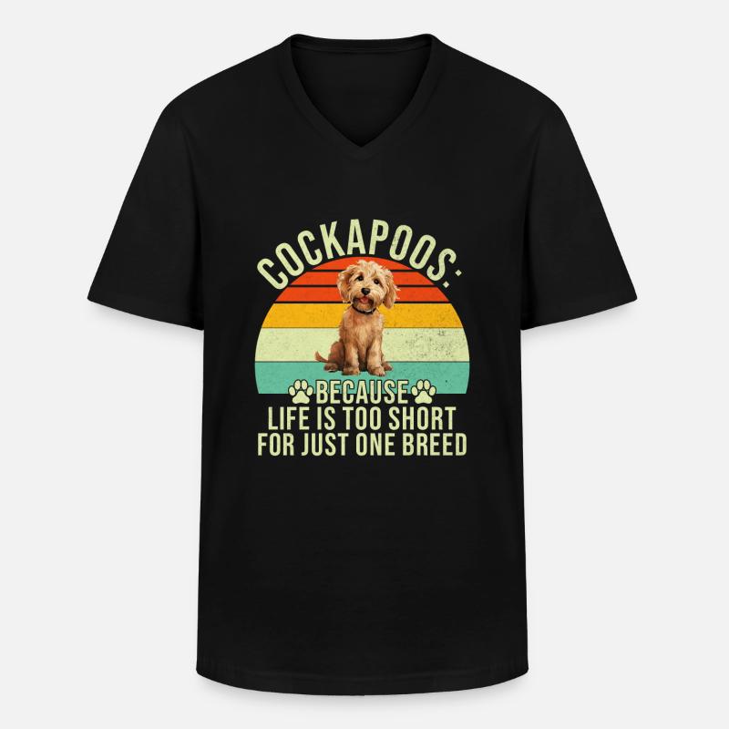 Cockapoo Gifts - Men's V-Neck T-Shirt - black