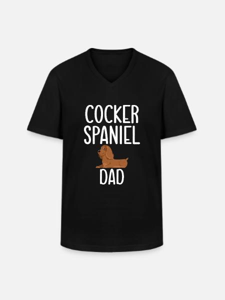 Cocker Spaniel Gifts - Men's V-Neck T-Shirt - black