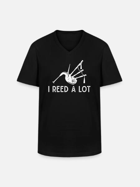 Gaitas Gaita Instrumento musical - Camiseta con cuello de pico hombre - negro