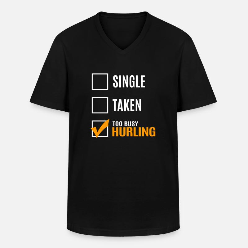 Schleudern - Männer-T-Shirt mit V-Ausschnitt - Schwarz