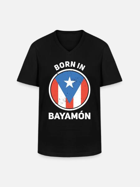 Puerto Rico - Men's V-Neck T-Shirt - black