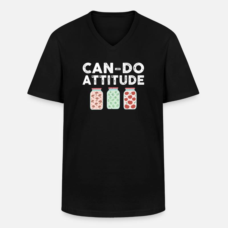 Lustiges Einmachen Geschenk - Männer-T-Shirt mit V-Ausschnitt - Schwarz