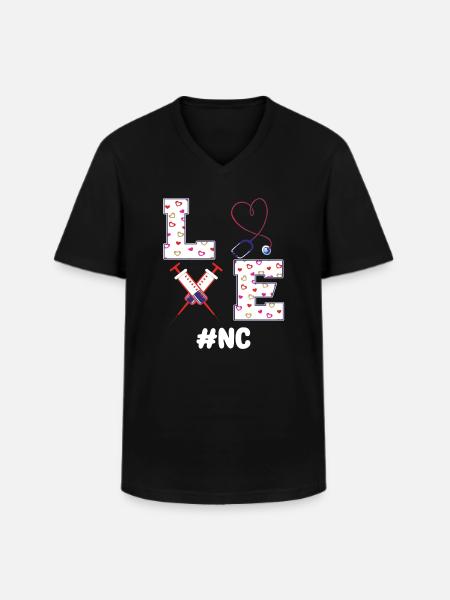 Nurse Consultant Shirt - Men's V-Neck T-Shirt - black