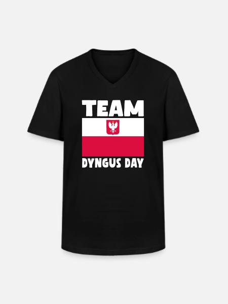 Team Dyngus Day - Men's V-Neck T-Shirt - black