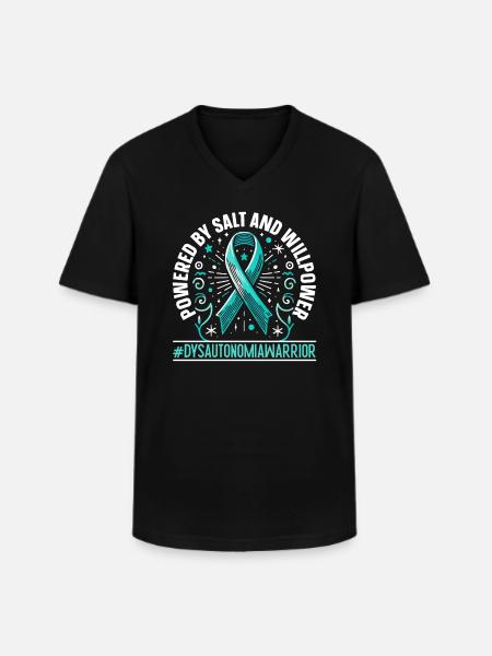 Dysautonomia Awareness Chronic Illness - Men's V-Neck T-Shirt - black