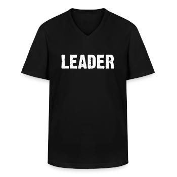 Chef - T-shirt col V Homme - noir - Devant - AI Model Male 178 dark (178cm)
