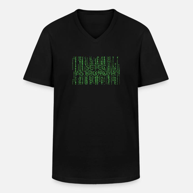 Setec Astronomy - Entwickler von Computerprogrammierern - Männer-T-Shirt mit V-Ausschnitt - Schwarz
