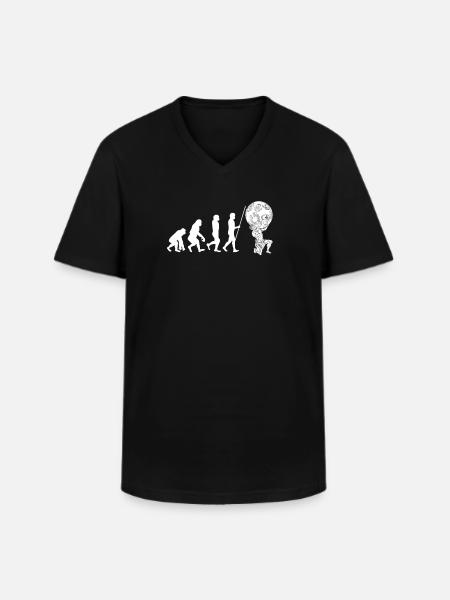 Mythologie grecque Dieux Grèce antique - T-shirt col V Homme - noir