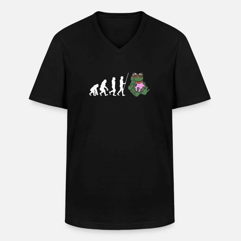 Psychedelic Research Volunteer - Männer-T-Shirt mit V-Ausschnitt - Schwarz