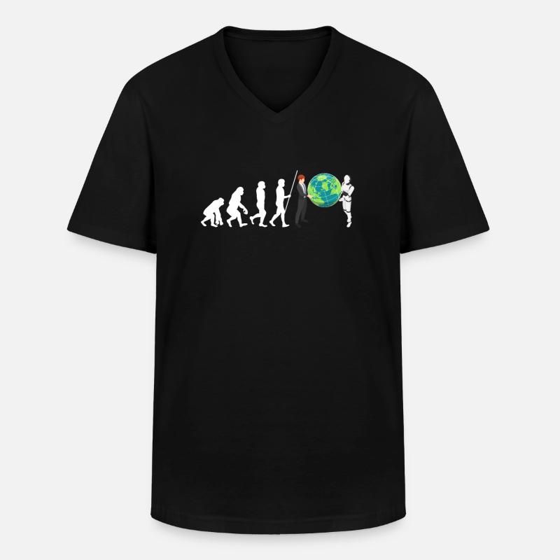 Artificial Intelligence Ai Chat - Men's V-Neck T-Shirt - black