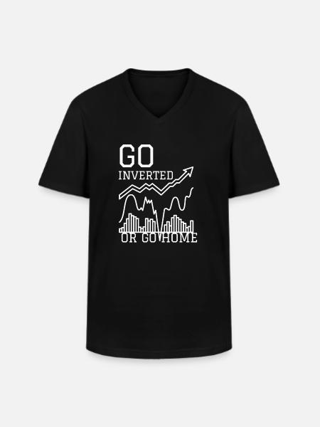 Volatility Options Trading Trader - Men's V-Neck T-Shirt - black