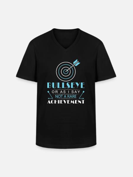 Bogenschießen Bogenschütze - Männer-T-Shirt mit V-Ausschnitt - Schwarz