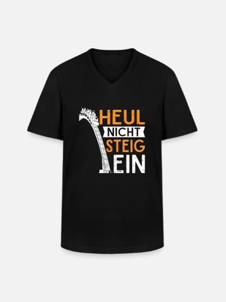 Achterbahn Freizeitpark Rollercoaster - Männer-T-Shirt mit V-Ausschnitt - Schwarz