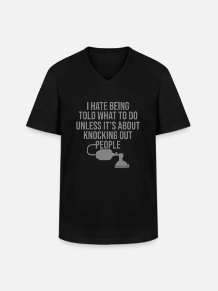 Lehrer Für Bibliothekar - Männer-T-Shirt mit V-Ausschnitt - Schwarz