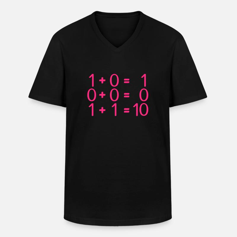 Computer science rules programmers - Men's V-Neck T-Shirt - black