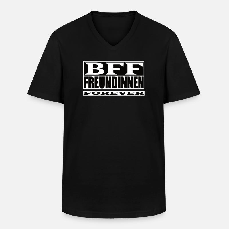 Geschenkidee Freundin schwester - Männer-T-Shirt mit V-Ausschnitt - Schwarz