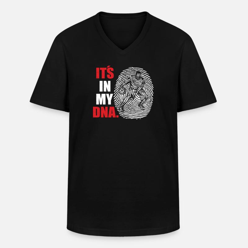Basketball Geschenkidee Sport Design - Männer-T-Shirt mit V-Ausschnitt - Schwarz