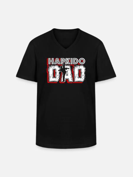 Hapkido Hapkido Dad - Men's V-Neck T-Shirt - black