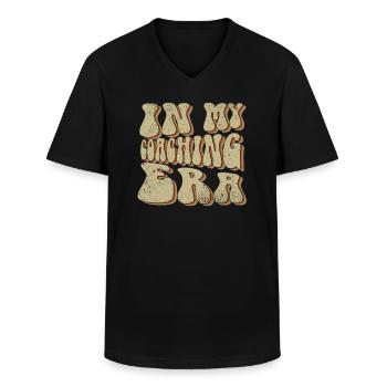 Coach Era Coaching Tees Personnel de l’équipe sportive - T-shirt col V Homme - noir - Devant - AI Model Male 178 dark (178cm)