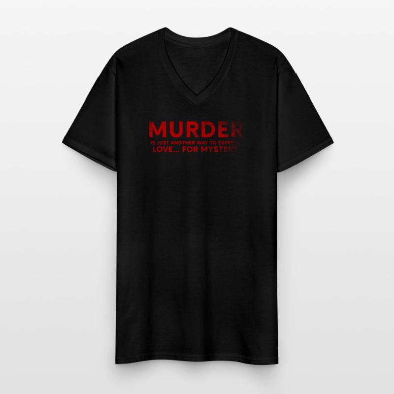Murder Mystery Dinner Fun Night Men's V-Neck T-Shirt