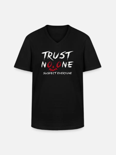 Murder Mystery Dinner Fun Night - Men's V-Neck T-Shirt - black