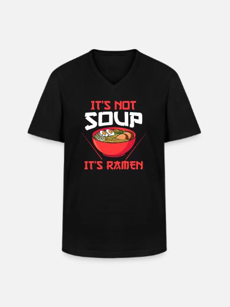 Ramen Ramen Merchandise Anime Gift - Men's V-Neck T-Shirt - black