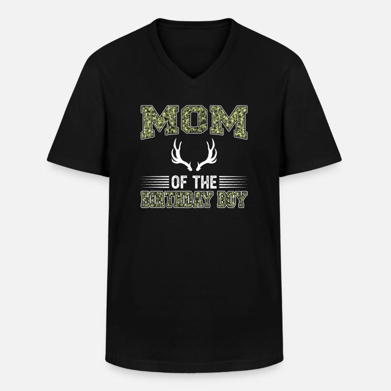 Jäger Jagd Jagd Geschenk - Männer-T-Shirt mit V-Ausschnitt - Schwarz