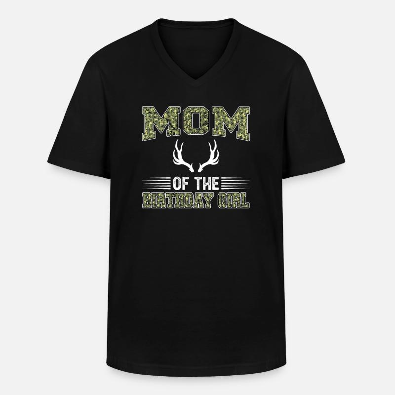 Jäger Jagd Jagd Geschenk - Männer-T-Shirt mit V-Ausschnitt - Schwarz