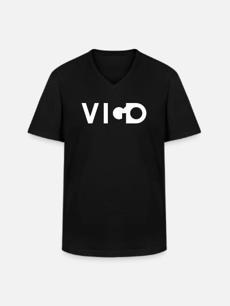 VIGO – Pontevedra – Galicia – Spain - Men's V-Neck T-Shirt - black