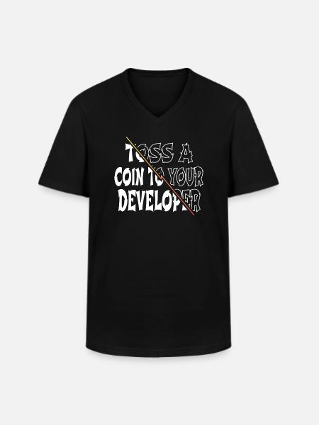birthday present dayfathers day - Men's V-Neck T-Shirt - black