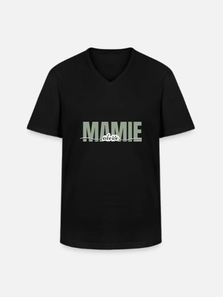 Granny Darling - Grandma Gift - Men's V-Neck T-Shirt - black
