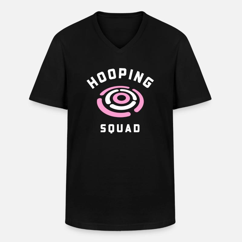 Die Huller Gruppe (englisch) - Männer-T-Shirt mit V-Ausschnitt - Schwarz
