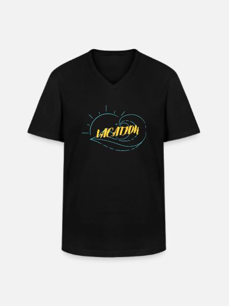 Ready for a holiday? - Men's V-Neck T-Shirt - black