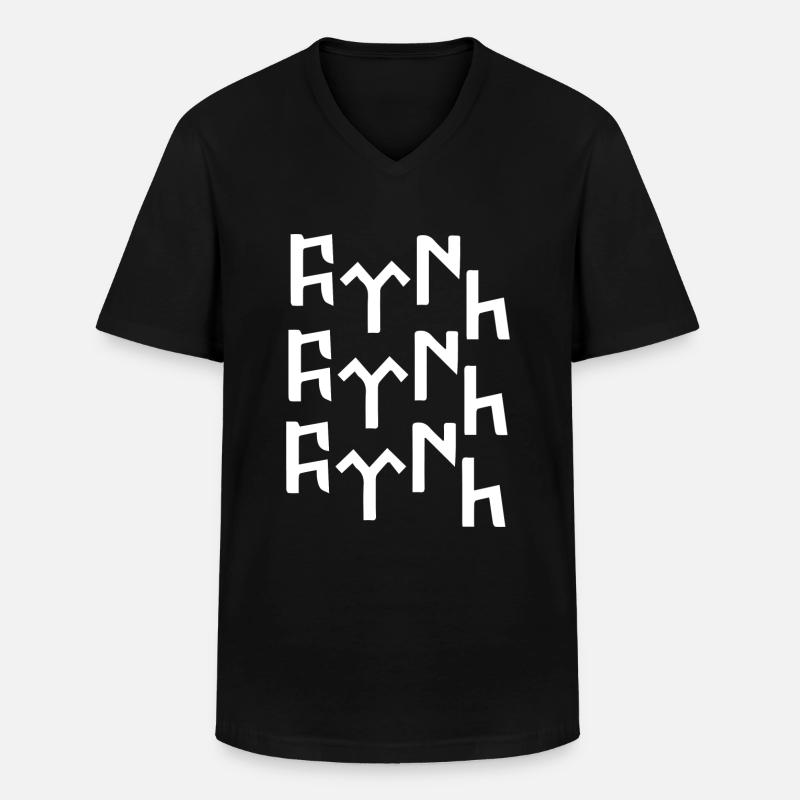 Turkey - Men's V-Neck T-Shirt - black