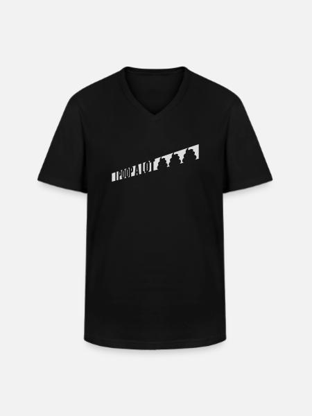 Je fais beaucoup caca - T-shirt col V Homme - noir